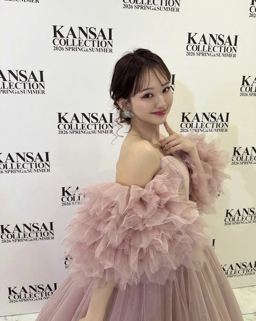 コレクション会場でのモデル出演